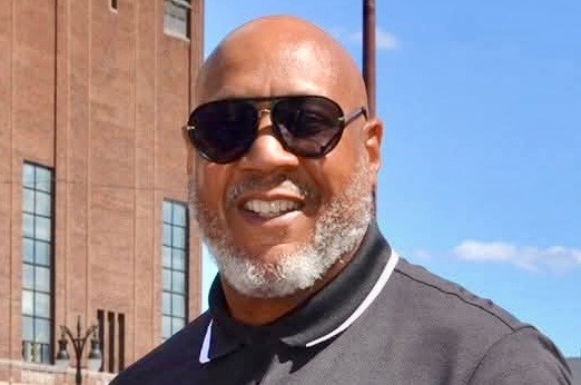  Man smiling